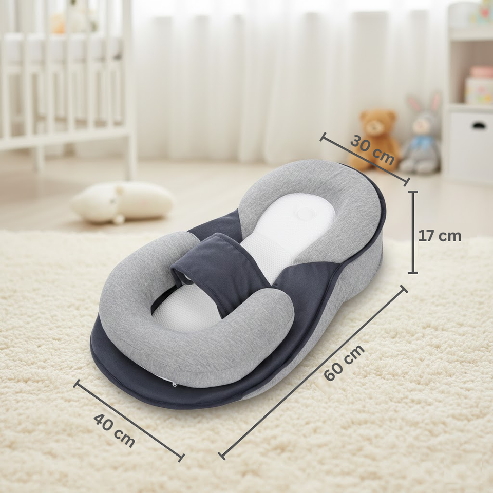 Schlafschutz für dein Baby | Ergonomisches Anti-Reflux Kissen