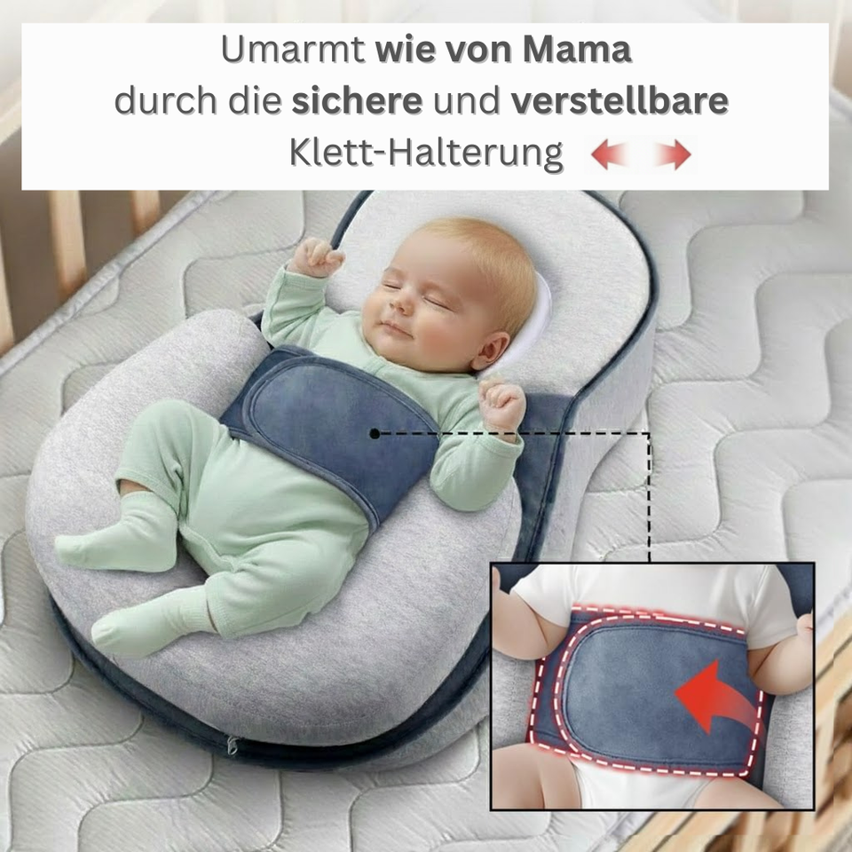 Schlafschutz für dein Baby | Ergonomisches Anti-Reflux Kissen
