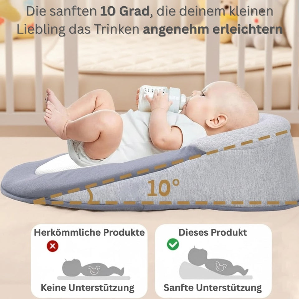 Schlafschutz für dein Baby | Ergonomisches Anti-Reflux Kissen